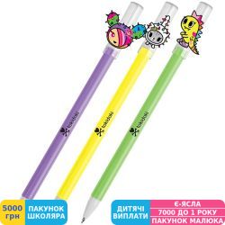 Фото - Ручка кулькова Kite tokidoki, 0,5 мм, синя (TK23-353)