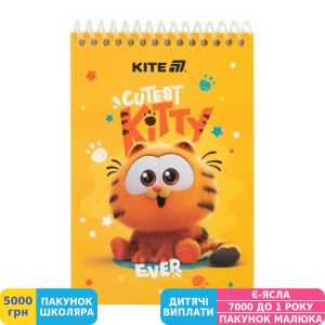 Фото №8 - Набір канцтоварів Kite Garfield, 4 предмети (GF25-S03)
