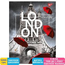Фото - Блокнот для записів Yes А4 LONDON (891478)