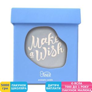 Фото №3 - Свічка Orner Make a wish Grey (orner-0531)