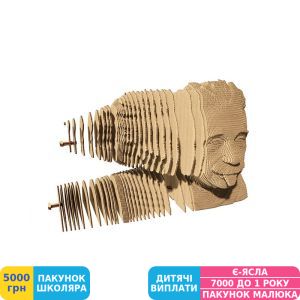Фото №4 - 3D пазл скульптурний Cartonic Albert Einstein (CARTMALB)