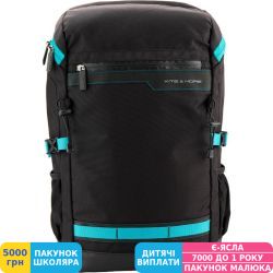 Фото - Pюкзак Kite Kite&More, чоловічий, чорний (K18-1018XL-2)