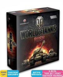 Фото - Игра настольная Hobby World World of Tanks Rush (2-е издание) (1341)