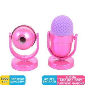 Фото №2 - Точилка-гумка Yes Microphone, 2 кол. асорті (560490)