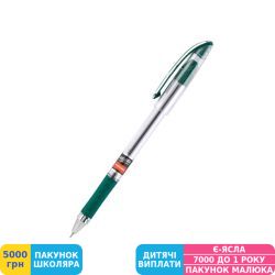 Фото - Ручка кулькова Unimax Maxflow, 0,7 мм, зелена (UX-117-04)