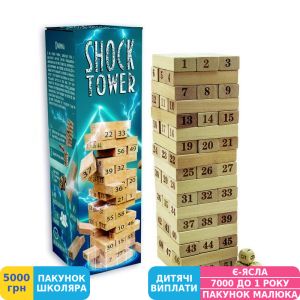 Фото №2 - Настольная игра STRATEG Shock Tower (30858)